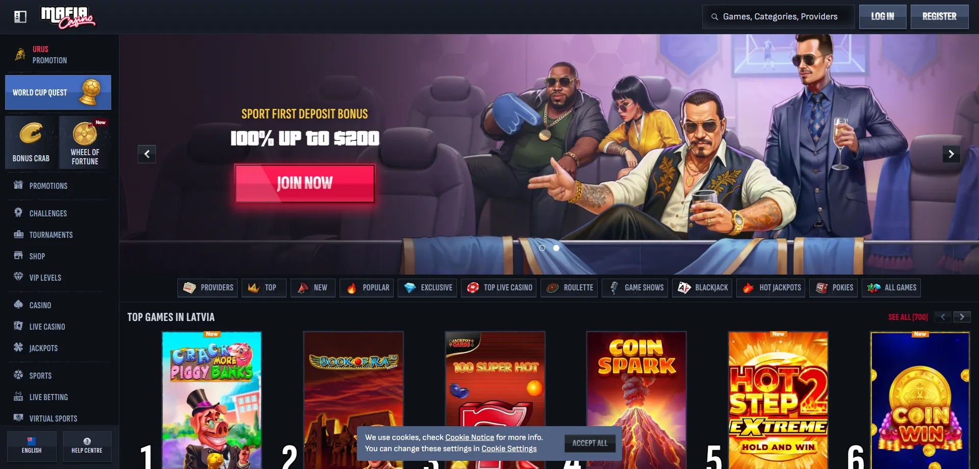 Mafia Casino NZ licence and security — safe and regulated online casino 2026